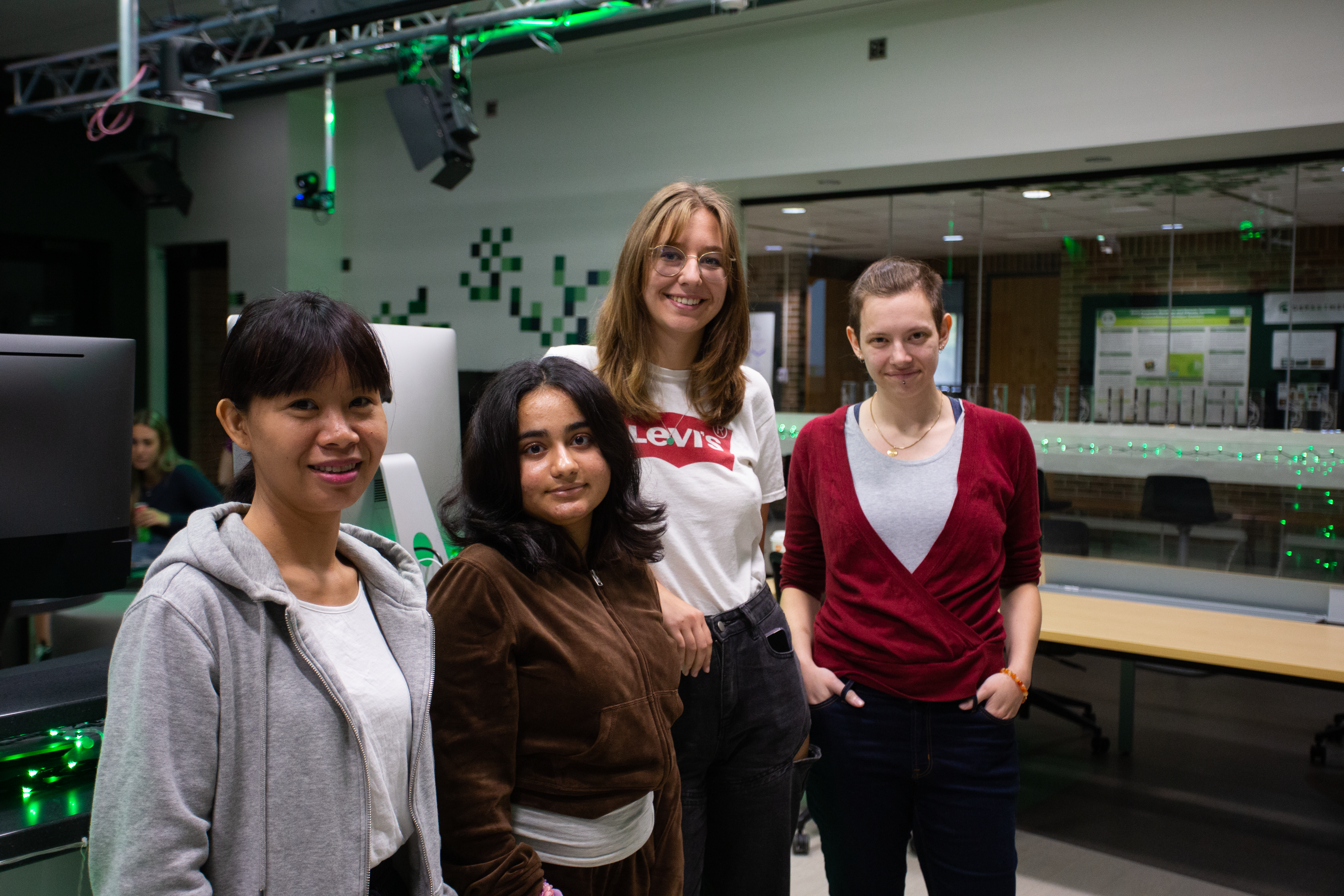 Journalism master's students