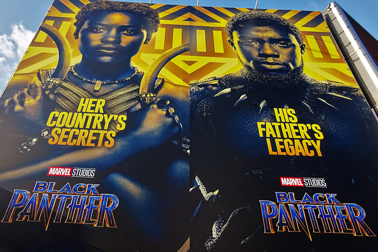 Black Panther movie poster